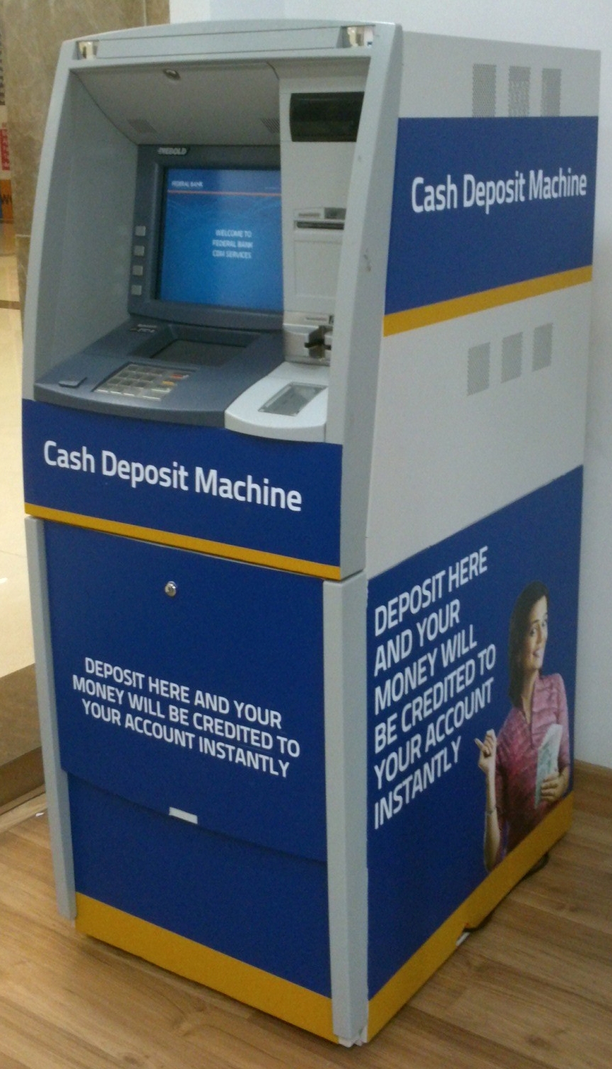 Federal Bank Cdm Cash Deposit Machine Near Me Cdm Locator India