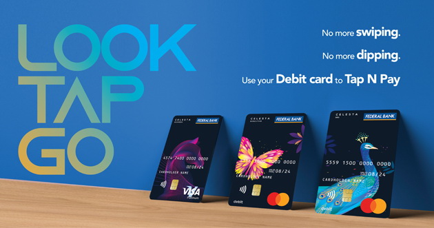 Federal Bank- Celesta NR Contactless Debit Card- Premium ...